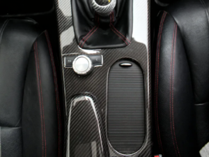 Mercedes Benz SLK Armrest Cover - Carbon Fiber - R172